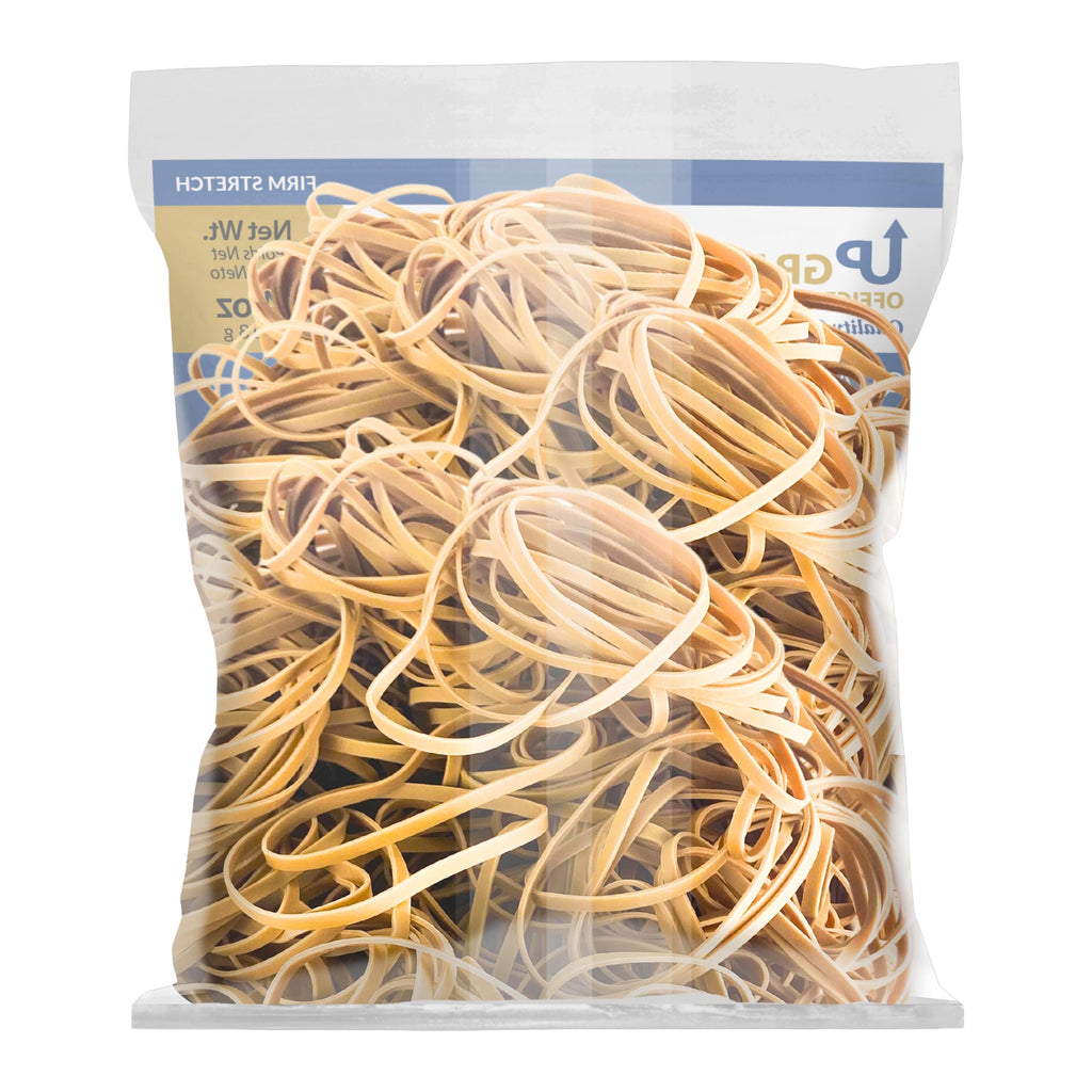 Upgrade Office Supply UPG22733 Rubber Bands, Size #33 (3-1/2 x 1/8") Natural Crepe, Made in USA